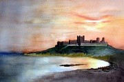 Late Evening at Bamburgh